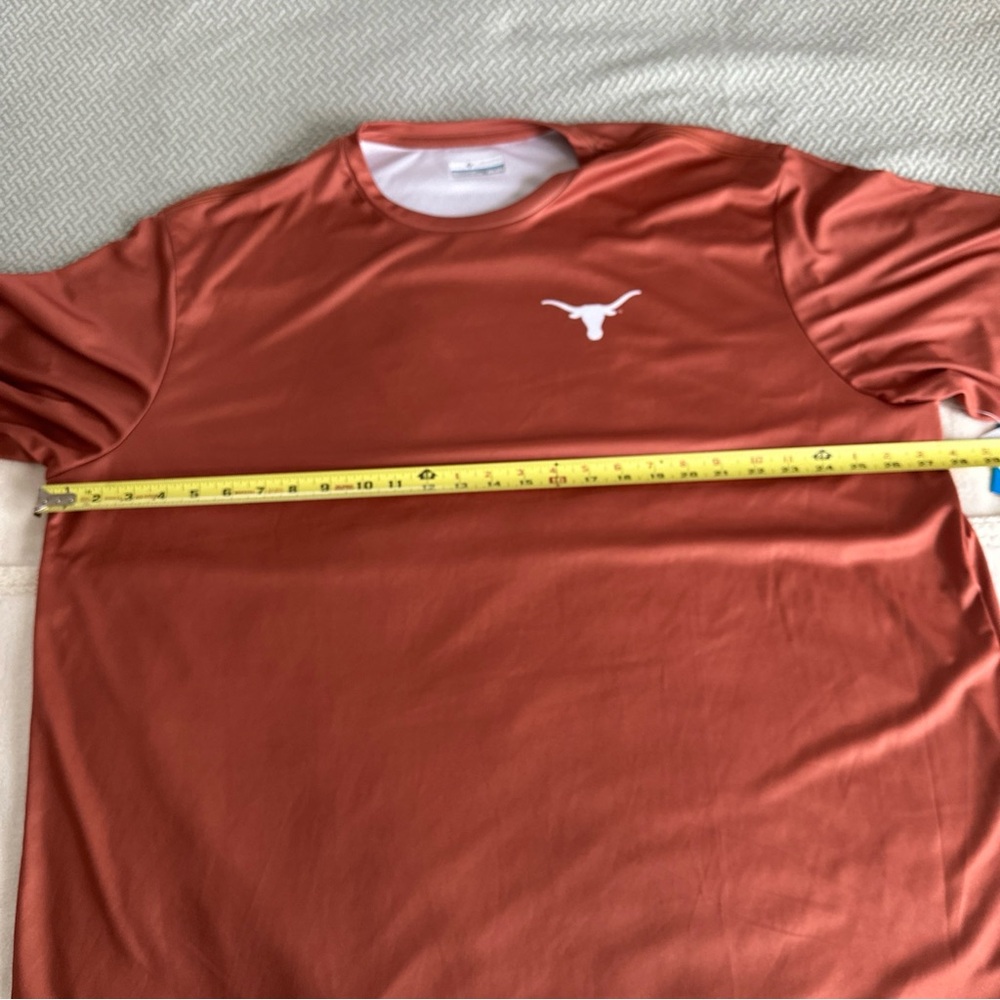 Columbia Rust T-Shirt university of Texas longhorn XXL NEW NWT - Picture 11 of 15